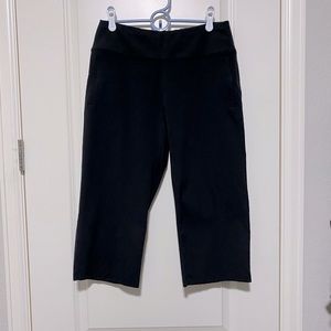 Lucy wide leg capris black medium